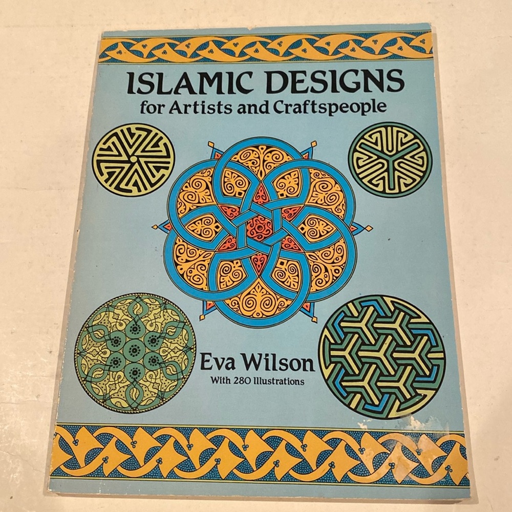 “Islamic Designs,” oversized soft cover